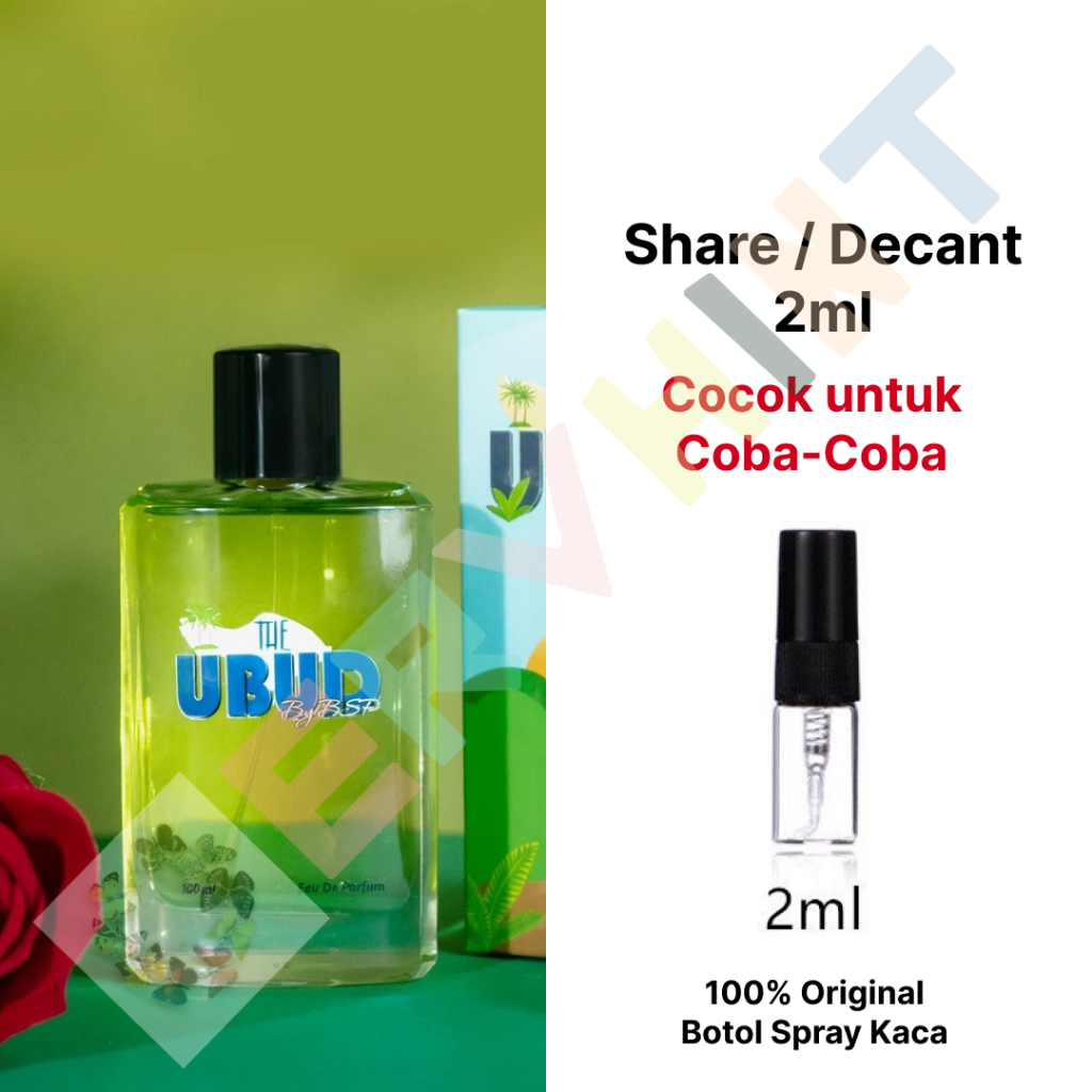 [Share / Decant] Bali Surfers Perfume Varian The Ubud EDP Eau de Parfum Perfume Parfume Cocok untuk 