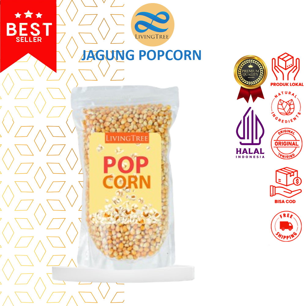 Jagung Popcorn Mentah 500gr Jagung Popcorn Original