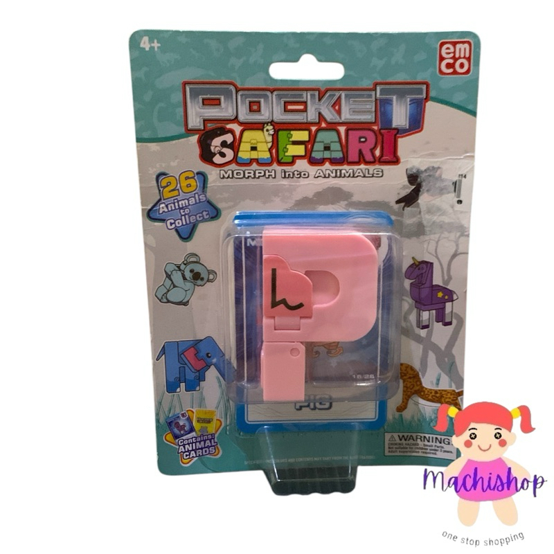 *Pocket safari emco mainan anak