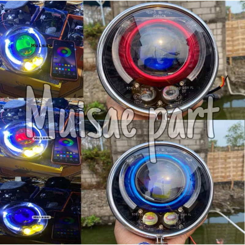 biled cb125 set biled aes Turbo se/gen 2 dengan mini laser