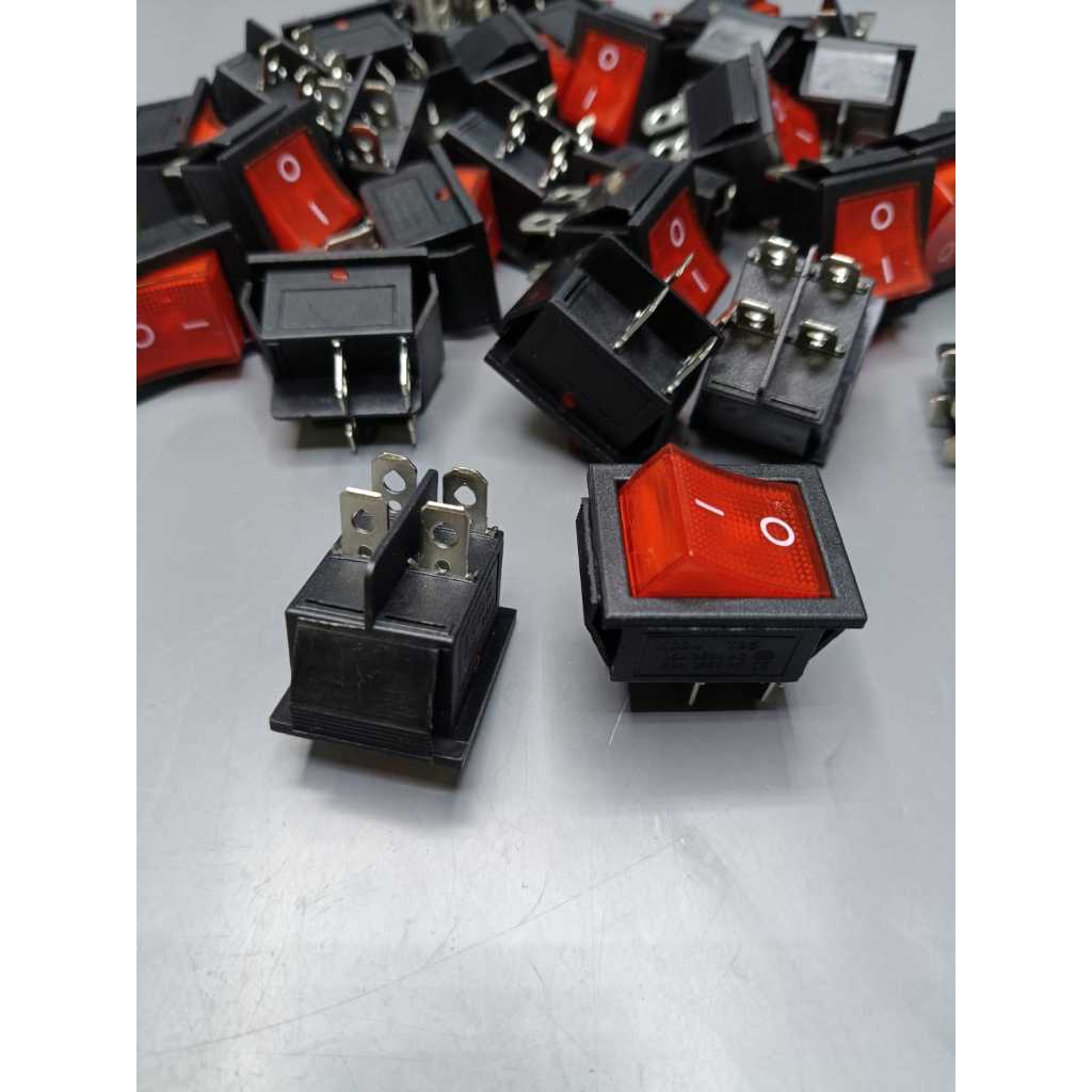 Switch Saklar Trafo Las 4 Kaki Switch On Off Saklar 4 Pin