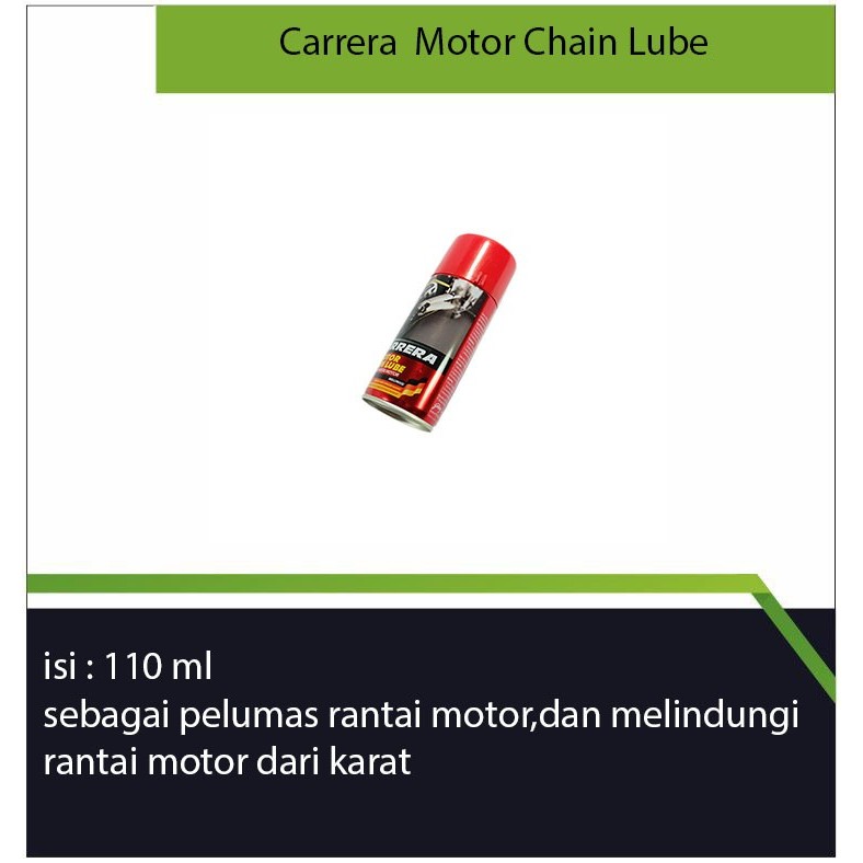 Carrera Motor Chain Lube 110 ml / Carrera Chain Lube Pembersih Rantai Motor