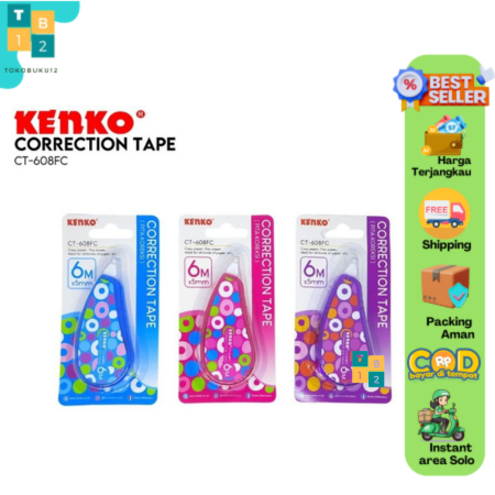 

Correction Tape Kenko CT-608FC