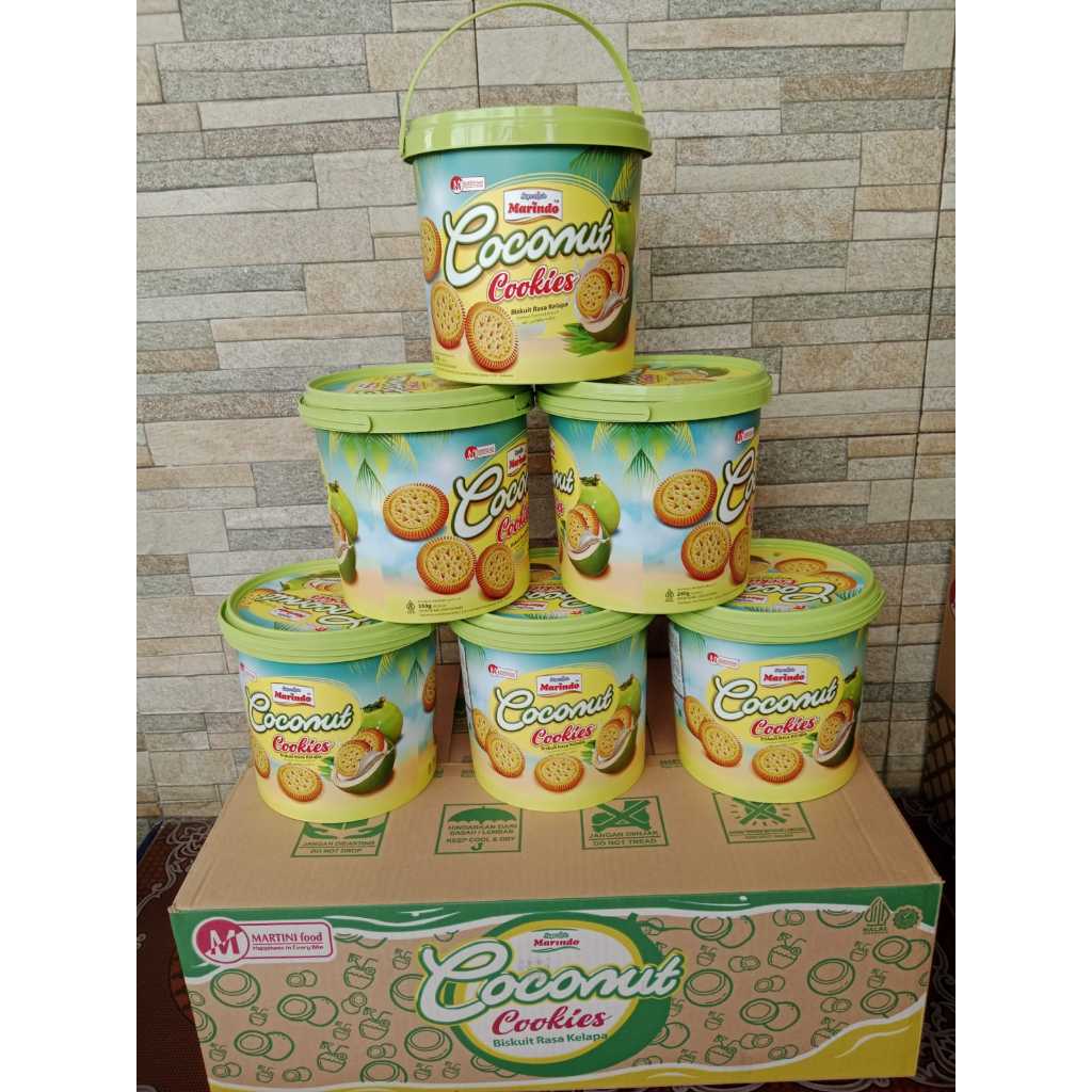 

AR Snack 6Pcs Marindo Assorted coconut cookies 350gr