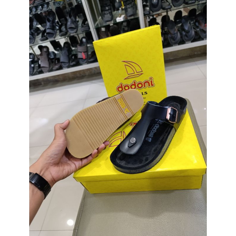 Sandal dodoni pria kulit asli