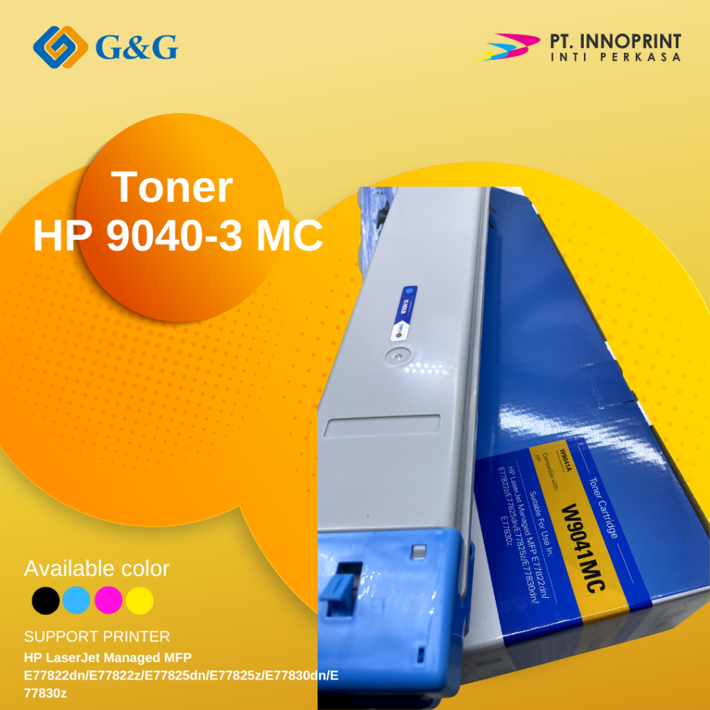 [G&G] Toner Compatible G&G HP LASERJET W9040MC M9044MC W9042MC W9043MC