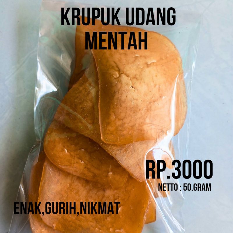 

Kerupuk Udah Silver Mentah 50Gram
