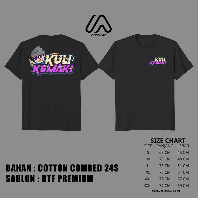 Kaos Kuli Kemaki / Baju Distro Kuli Kemaki / Pakaian pria wanita