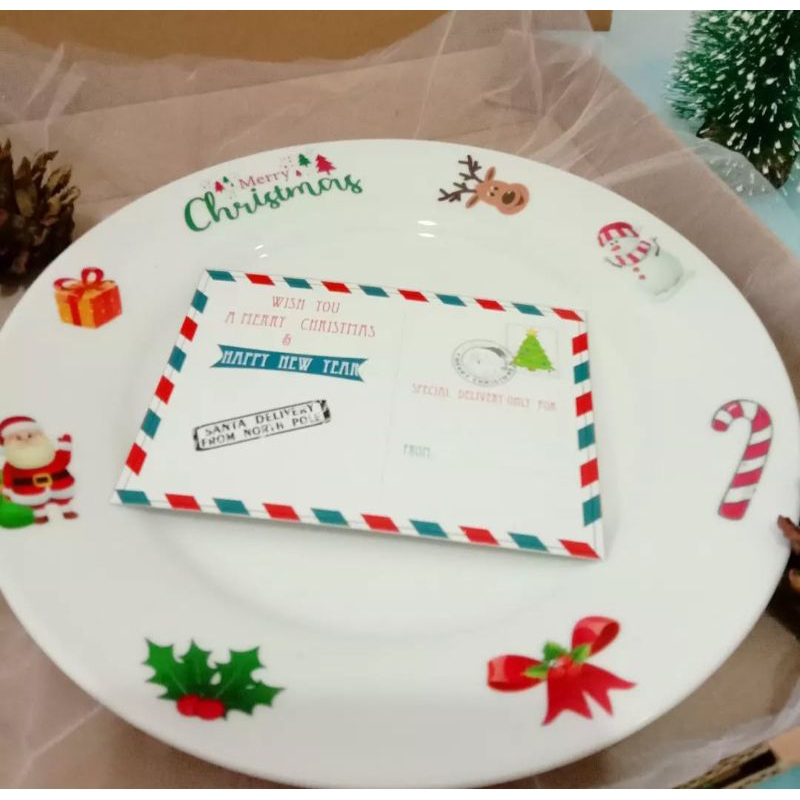 piring natal tukar kado natal hampers natal christmas hampers