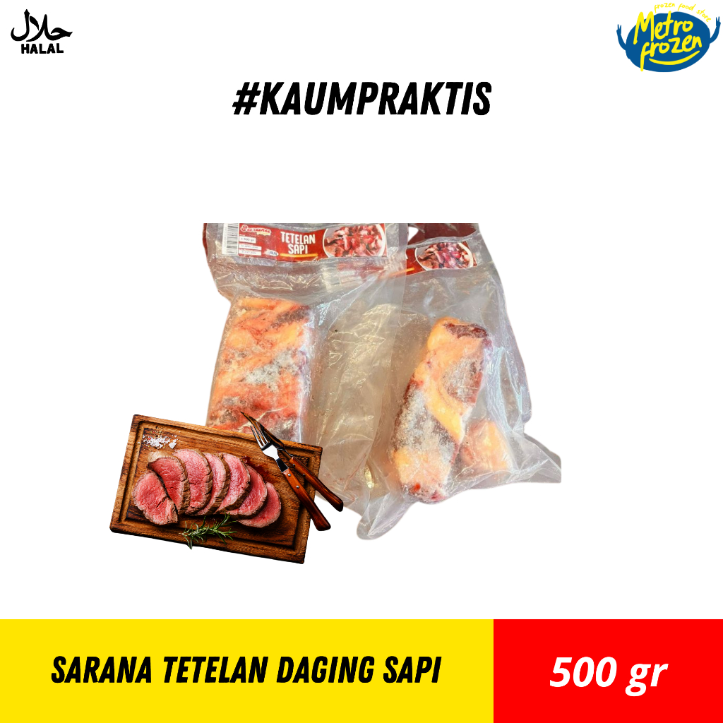 

SARANA Tetelan Daging Sapi 500gr// tetelan daging sapi// tetelan daging instan Banjarmasin