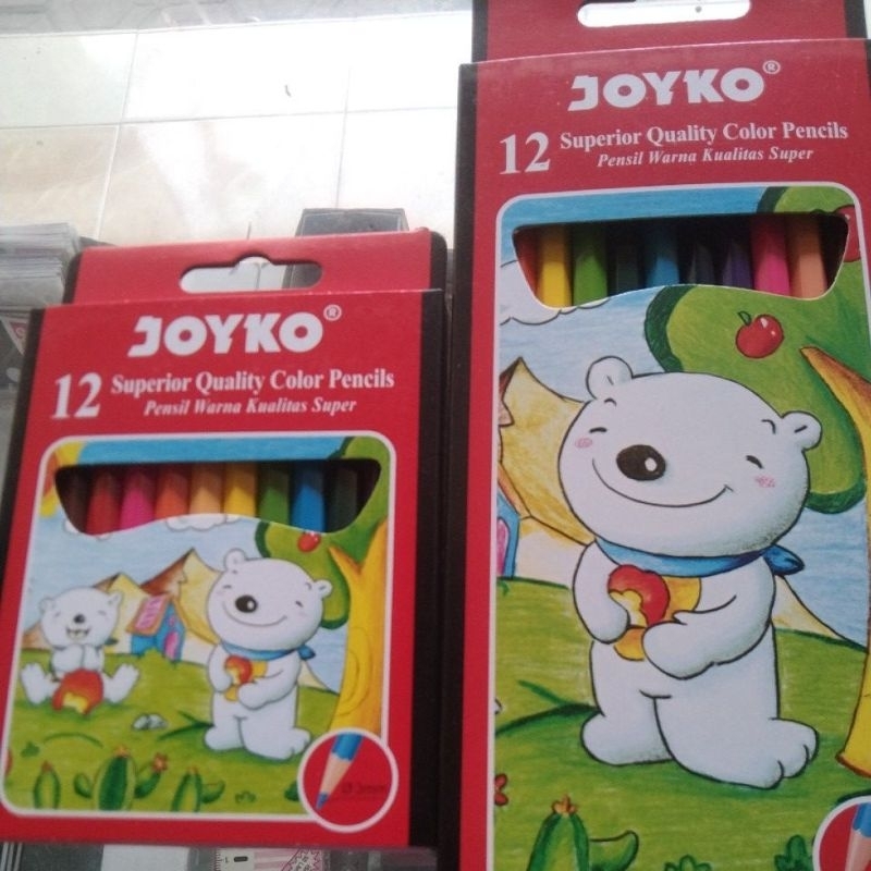 

Pensil warna joyko kecil 12warna