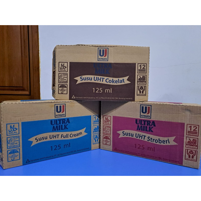 

Ultra Milk 125ml Susu UHT Per Dus