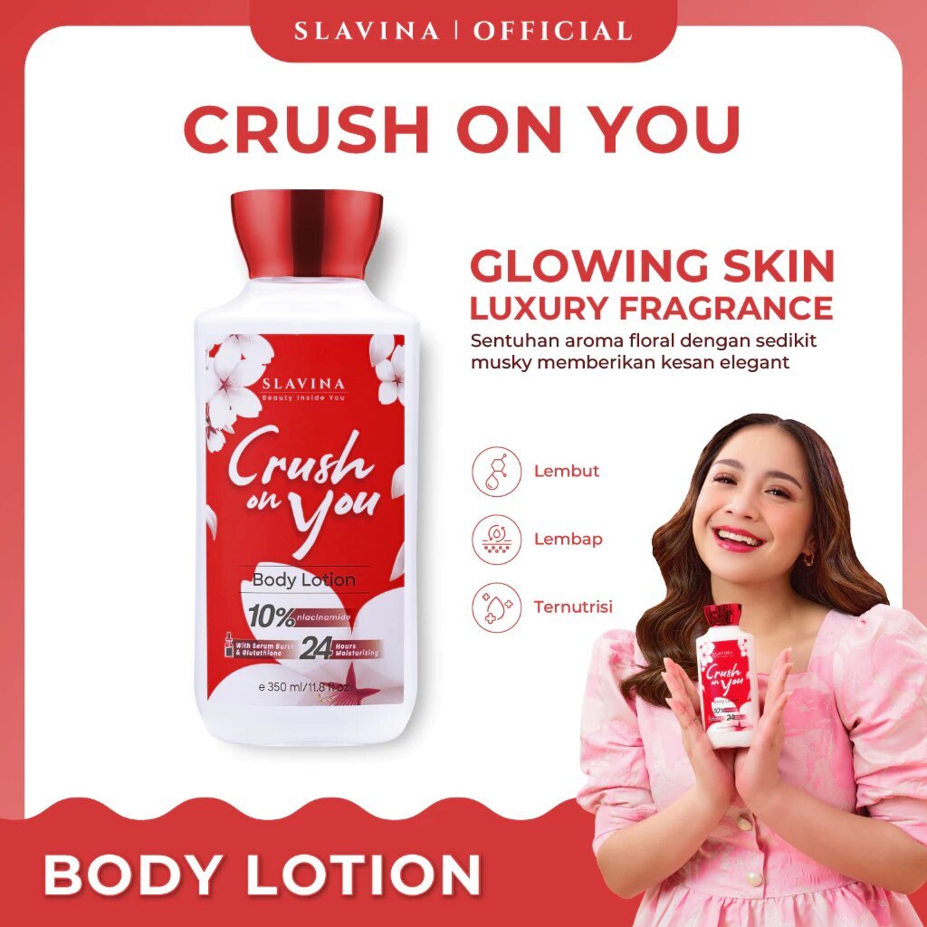 SLAVINA BODY LOTION CRUSH ON YOU