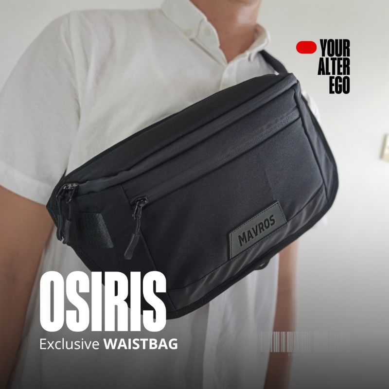 MAVROS - Osiris Tas Tablet Ipad 9 10 11 Inch  Waistbag Slingbag Tas Pinggang Selempang  Waterproof