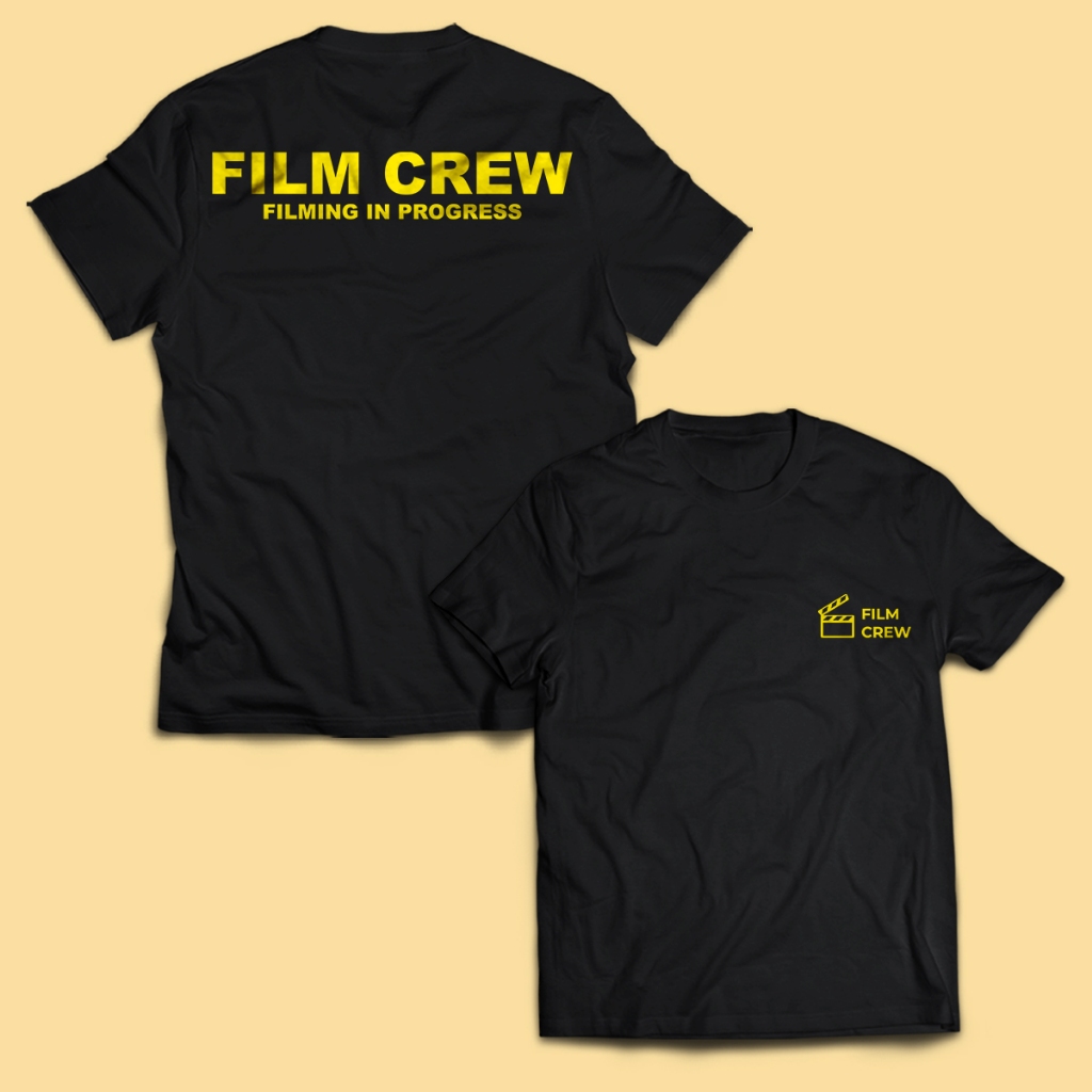 Kaos Pria FILM CREW DB Dewasa Baju Atasan Unisex PakeKaos