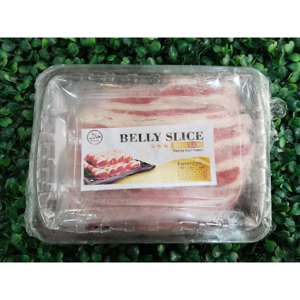 

Daging Belly Slice Reguler kemasan 500gr