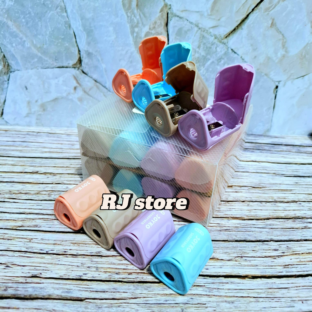 

Rautan Serutan Sharpener Joyko B-174 Pastel Colors [ISI 3 PCS]