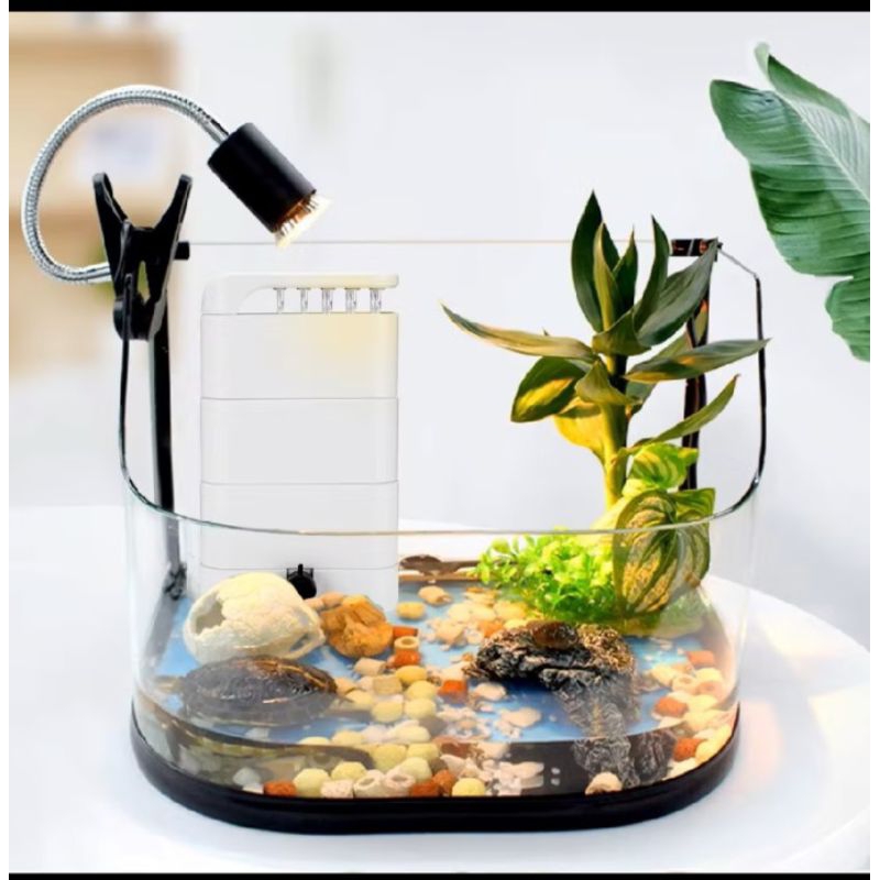 Pompa Aquarium untuk Kura Kura Turtle Filter RAIN FILTER ROSSTON TT 102