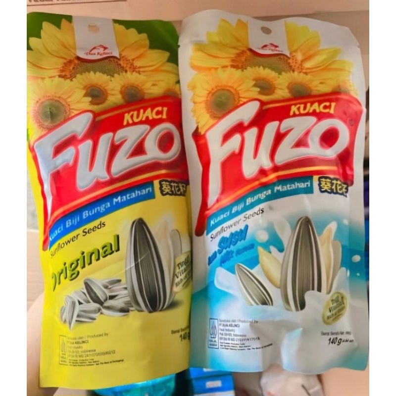 

Fuzo Kuaci Biji Bunga Matahari Milk dan Original 140g