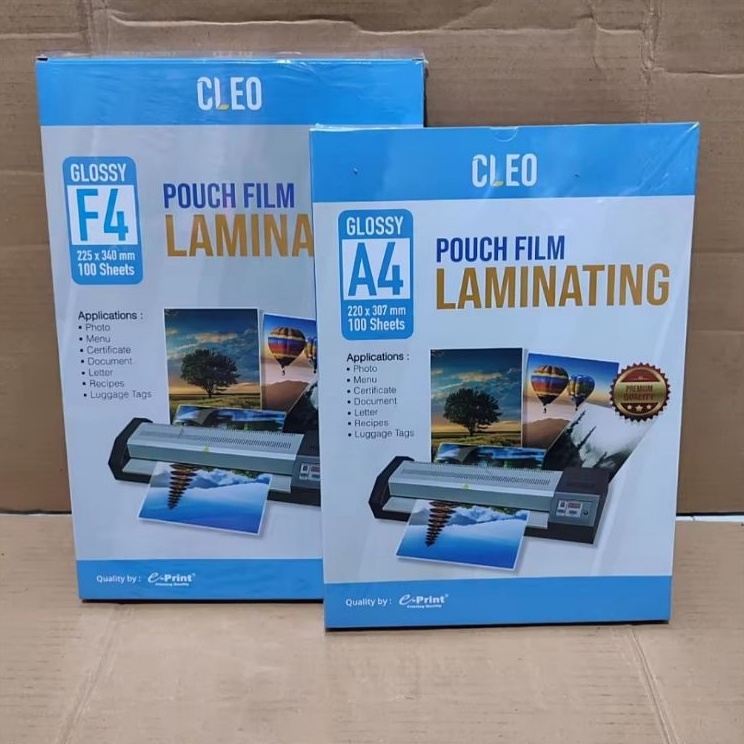 

KODE PQYB9 5 Lembar Plastik Laminating A4F4 EPRINT