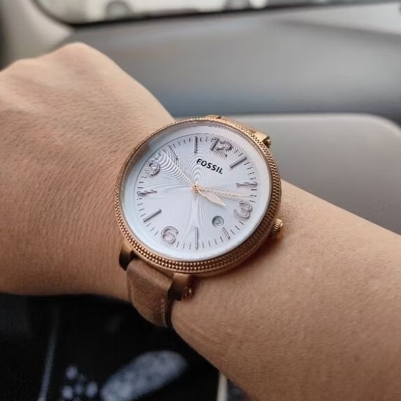 Preloved Jam Tangan Fossil Jengkol original