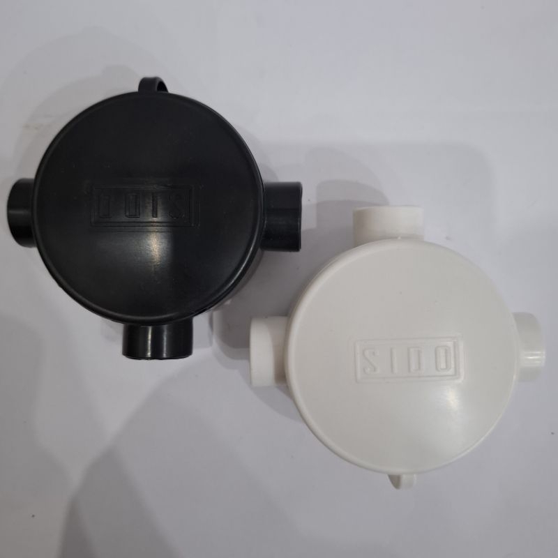 Sido T doos 5/8M- T Dus Teedus 3 Cabang 5/8 Hitam Putih