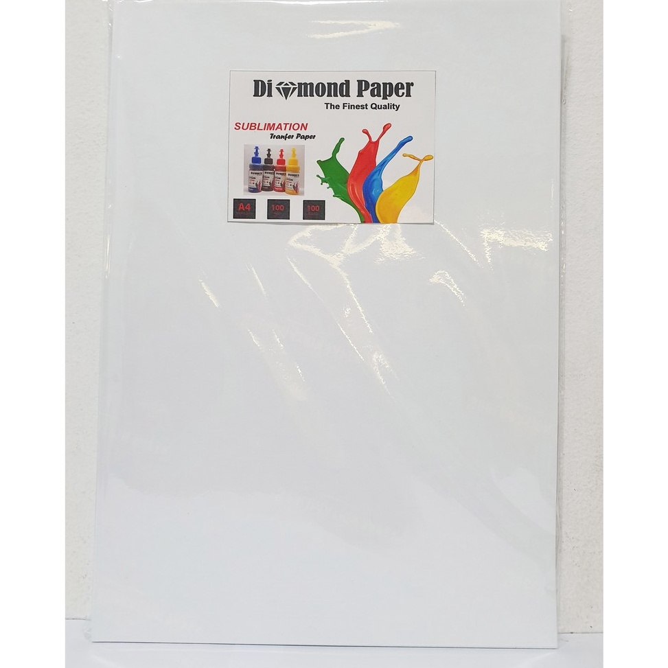 

KODE CWEKI KERTAS SUBLIM TRANFER PAPER SUBLIM DIAMOND UKURAN A4 1LEMBAR 1GSM