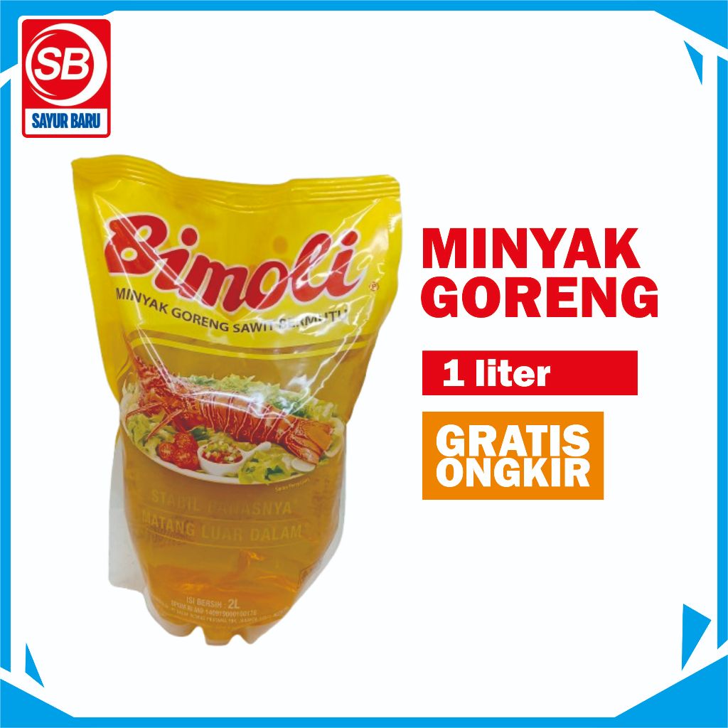 

Minyak Bimoli kemasan 1 Liter