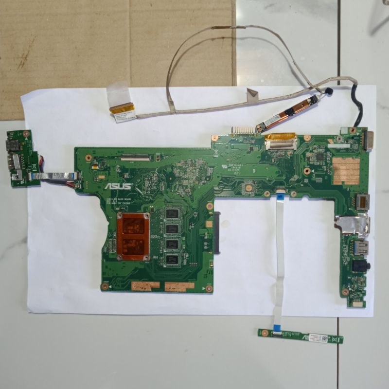 Motherboard mainboard mesin asus x401u series x401 amd ori