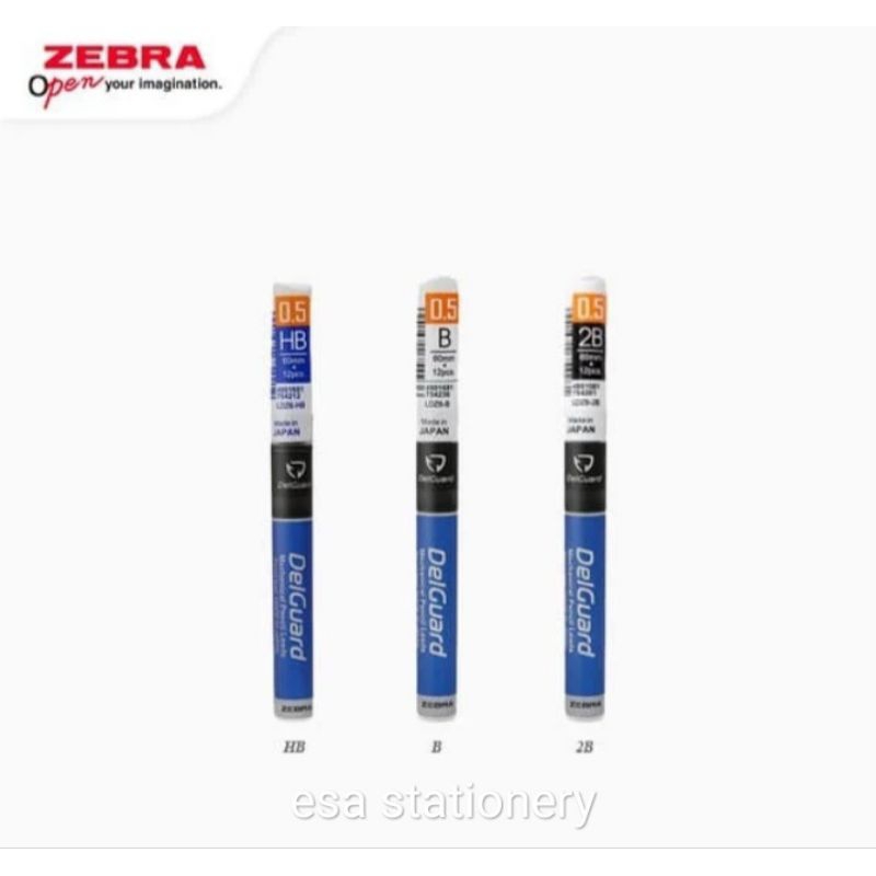 

Zebra Delguard 0.5mm Leads/Isi Pensil Mekanik 0.5mm