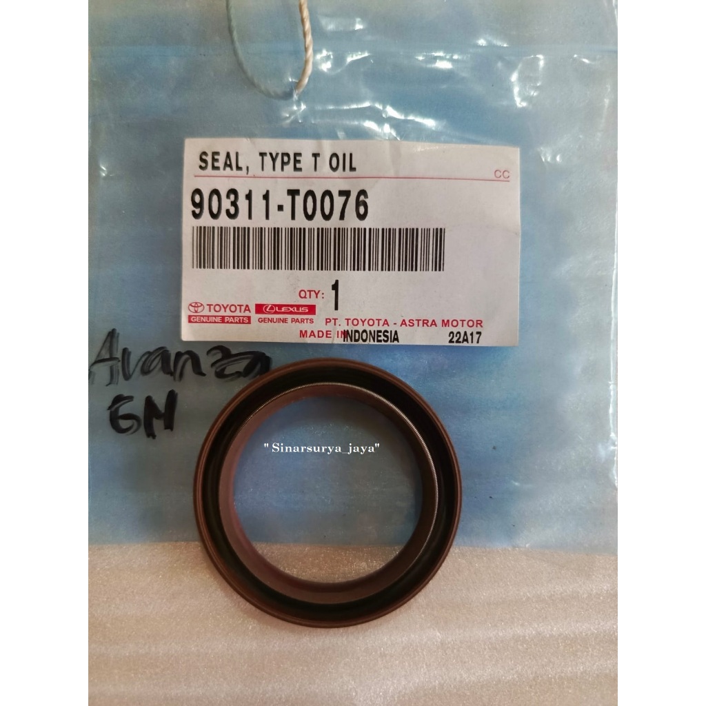 Oli Oil Sel Timing Belt Avanza 2015-2024 Original 90311-T0076