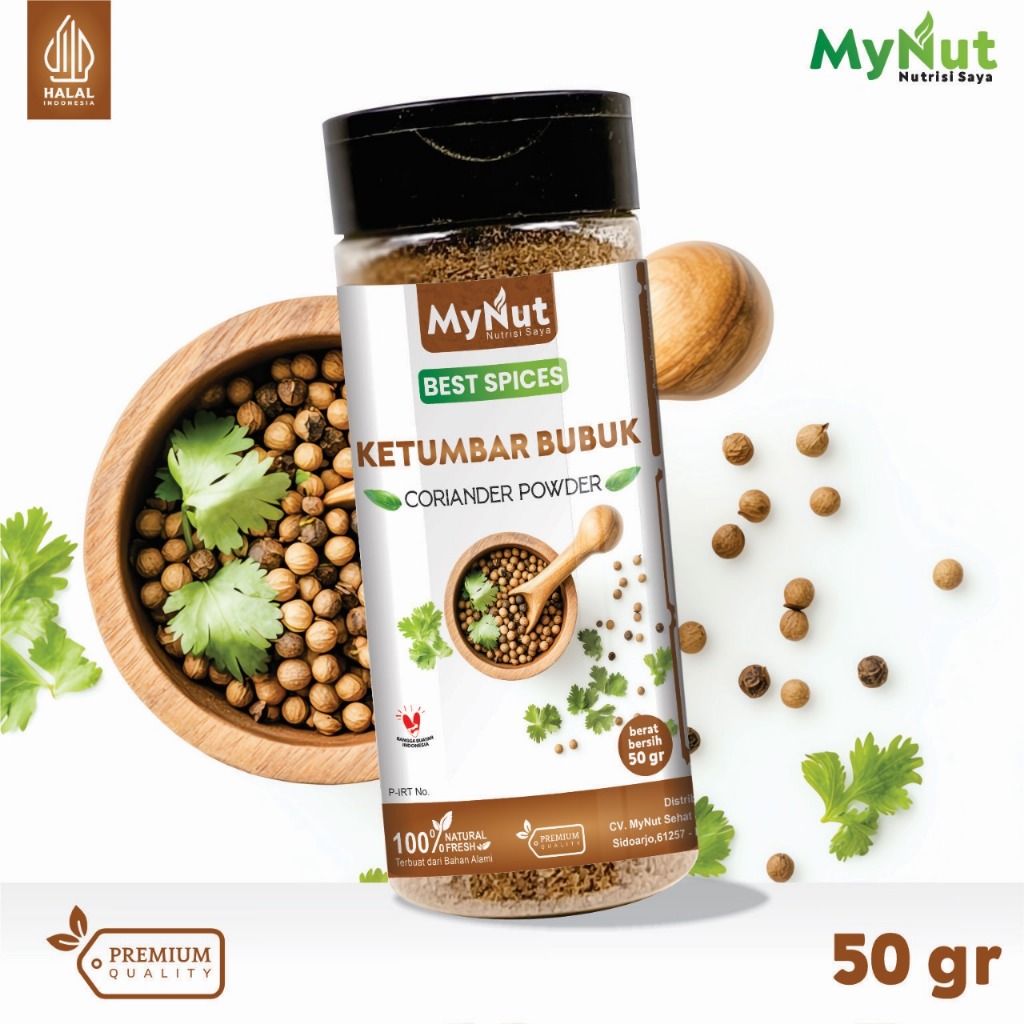 

MYNUT KETUMBAR BUBUK REMPAH BUMBU DAPUR 100% PREMIUM QUALITY