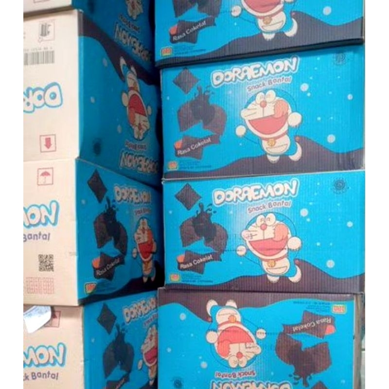 

1 karton CIKI Doraemon/CIKI BERHADIAH UANG Dan MAINAN CIKI DORAEMON