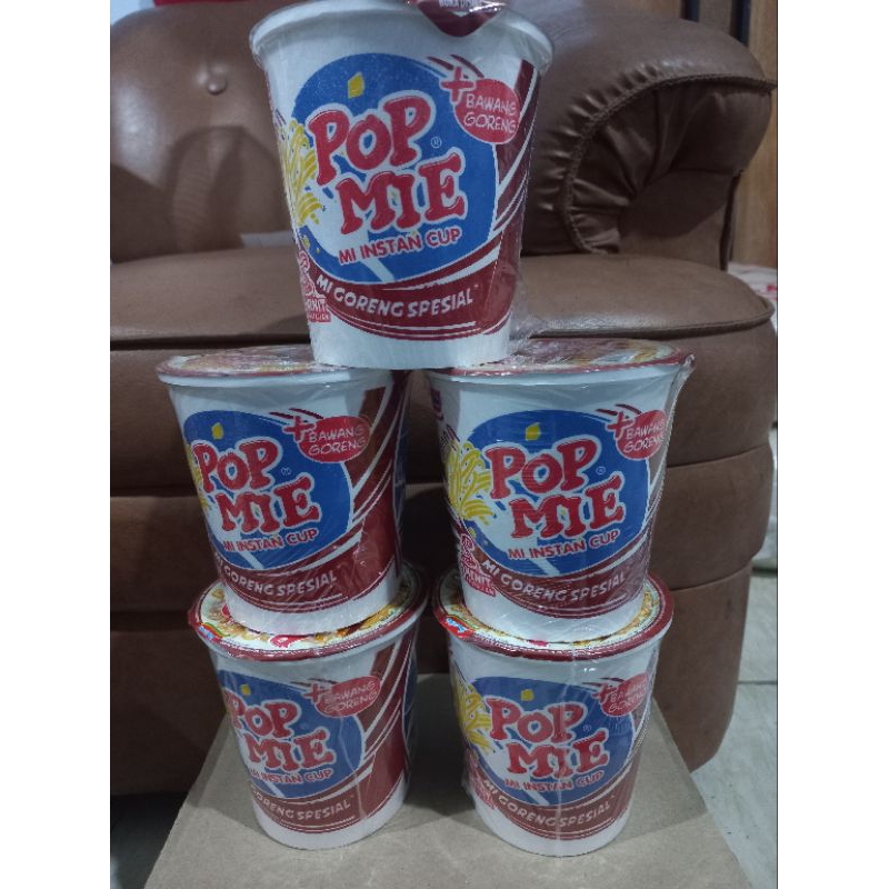 

5 pcs Pop mie goreng kemasan 80 gr