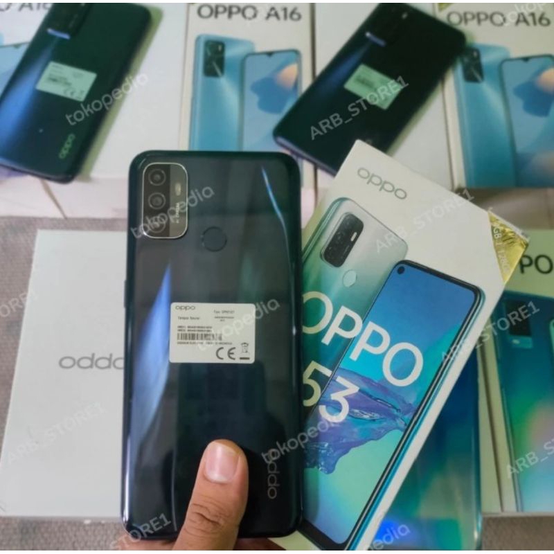 Oppo A53 6/128 Second Garansi Resmi normal no. minus