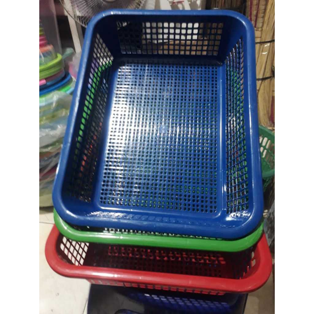 BEE PLAST Keranjang Plastik Serbaguna/keranjang Roti Plastik
