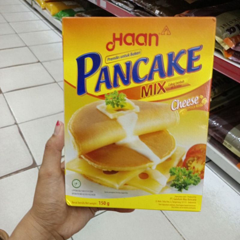 

Haan pancake mix cheese 150gr