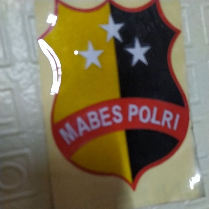 

sticker timbul mabes polri