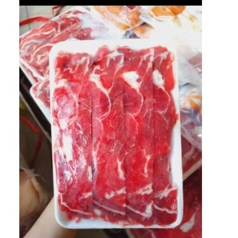 

beef slice 500 gram grade A