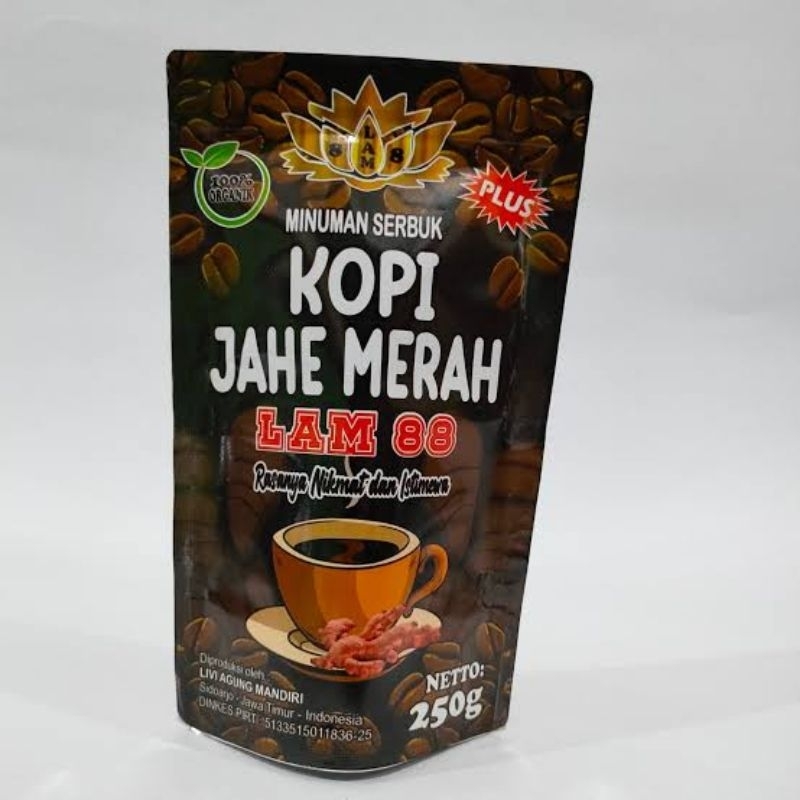 

Terbaru ! Bubuk Kopi jahe merah Mbah yut ku tanpa bahan pengawet rasa mantep