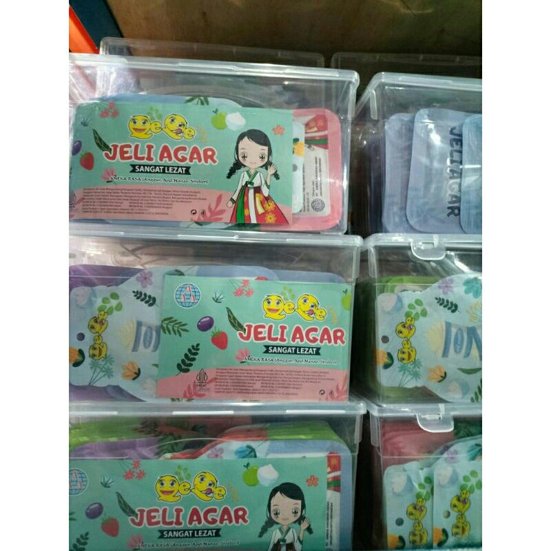 

Jelly Agar Lempeng Top (1 top isi 30pcs)