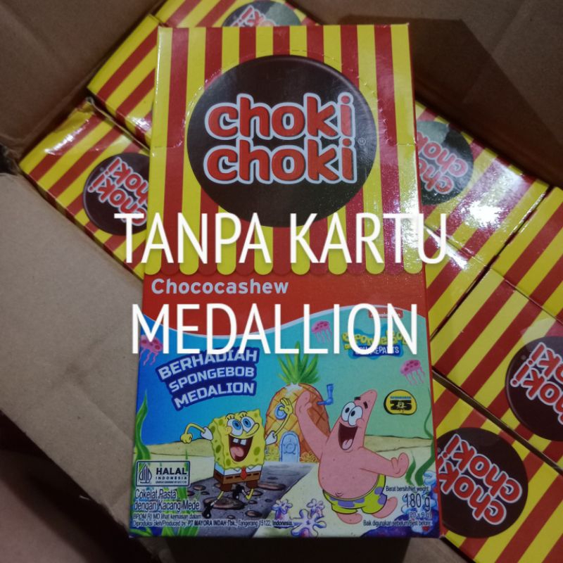 

Choki Choki 20pcs Tanpa Kartu Medallion Spongebob