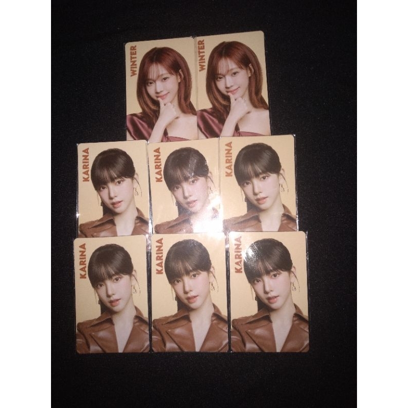 photocard aespa nabati