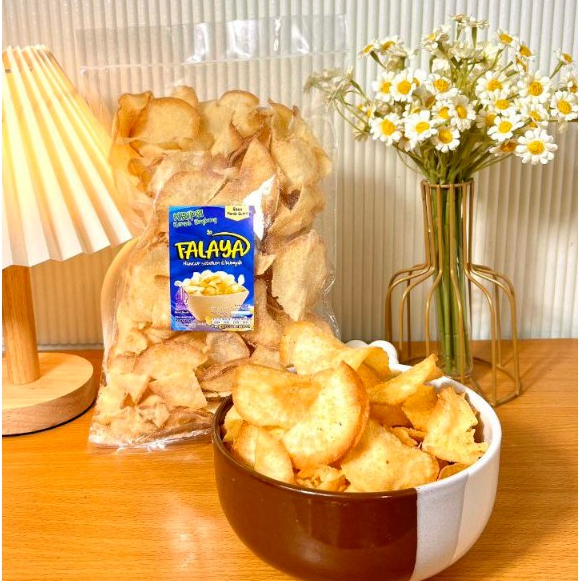 

Keripik Singkong Falaya Manis Gurih Uk.P 18x30