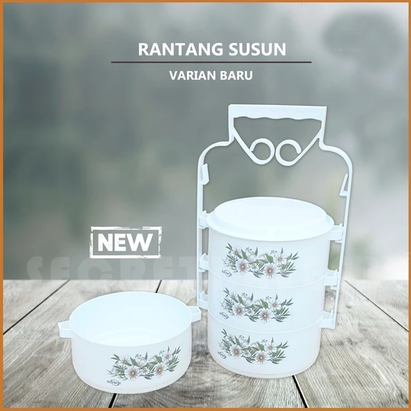 Rantang Susun / Tempat Makanan Susun / Tempat Catering / Wadah Bekal Susun 2 3 4