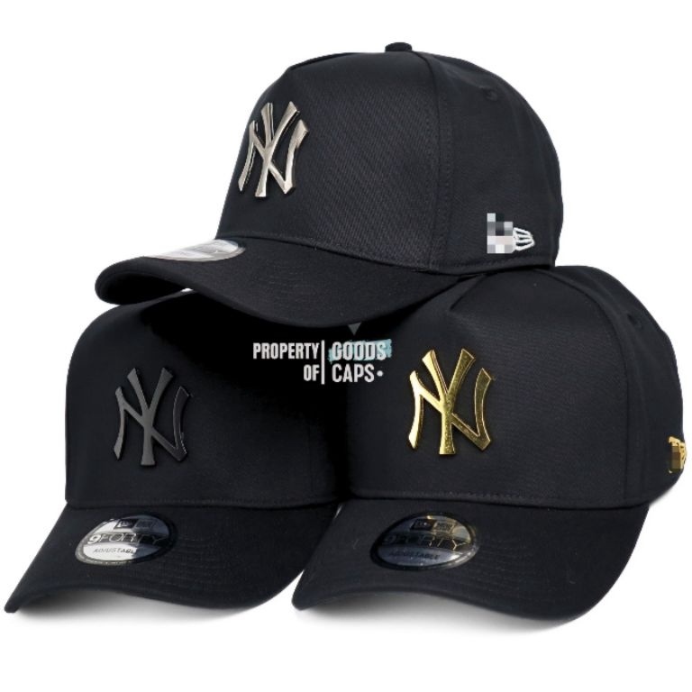 SALETERBATAS Topi Baseball NY Logo Besi