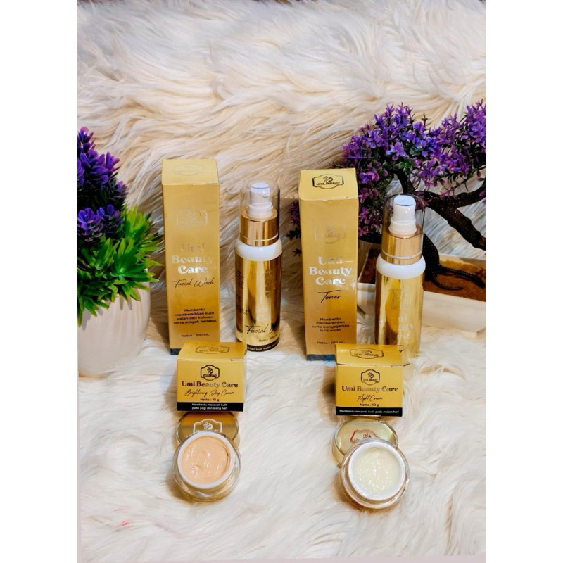 (UBC KEMASAN TERBARU)cream ubc original / skincare ubc / cream ubc umi alfatih / pa/ paketan skincar