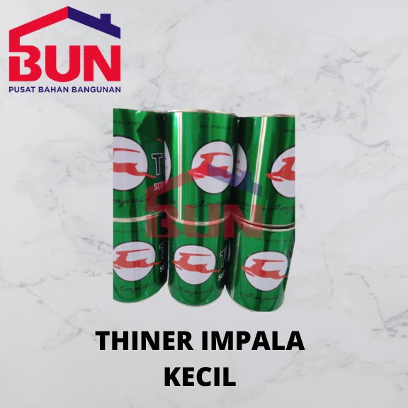 TERBAIK Thinner Impala 1 liter Tiner Thiner Minyak Pengencer