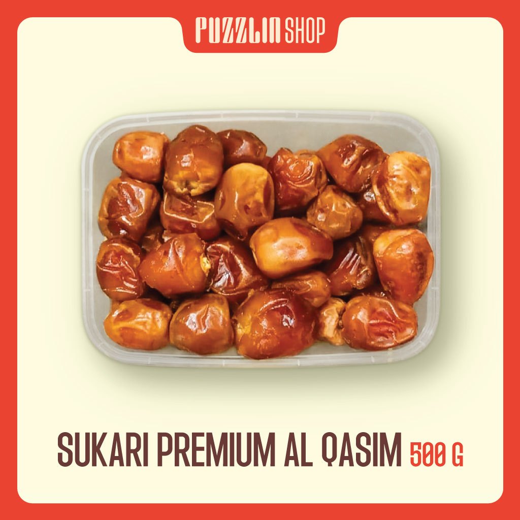 

KURMA BASAH SUKARI PREMIUM AL QASIM 500 G Box Thinwall