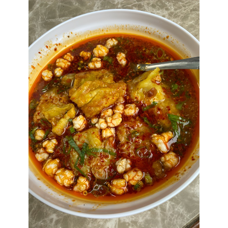 

Pangsit Wonton Ayam Kuah Original Viral Home Made